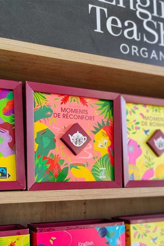 Coffret cadeau infusions et thé moments de réconfort bio - 580 g