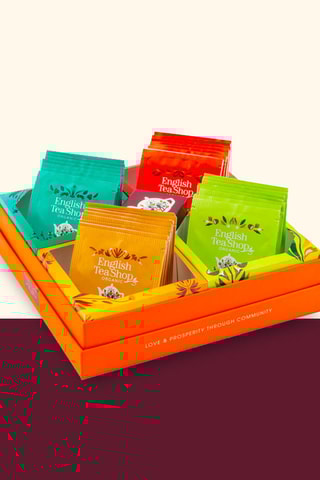 Coffret cadeau infusions et thé moments de réconfort bio - 580 g