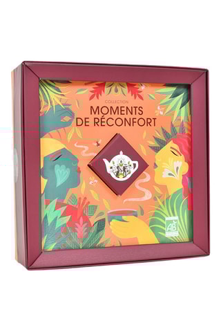 Coffret cadeau infusions et thé moments de réconfort bio - 580 g