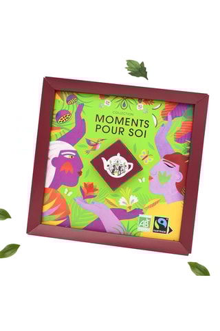 Coffret cadeau infusions et de thé moments pour soi bio - 58 g