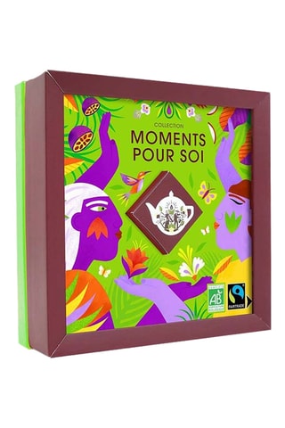Coffret cadeau infusions et de thé moments pour soi bio - 58 g