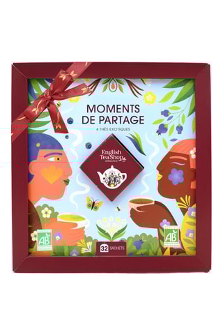Coffret cadeau de thés moments de partage bio - 580 g