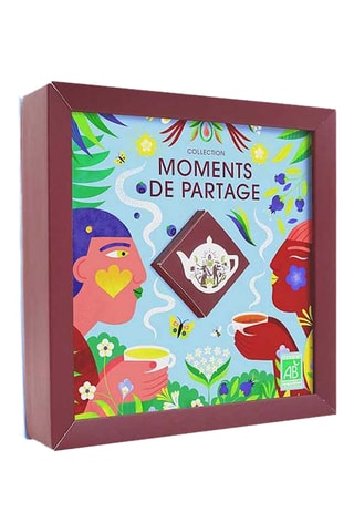 Coffret cadeau de thés moments de partage bio - 580 g