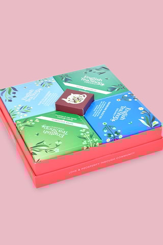 Coffret cadeau de thés moments d’amour bio - 580 g