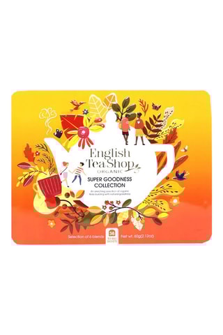 Coffret cadeau infusions et thé super goodness bio - 61,5 g