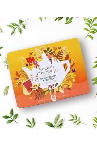 Coffret cadeau infusions et thé super goodness bio - 61,5 g