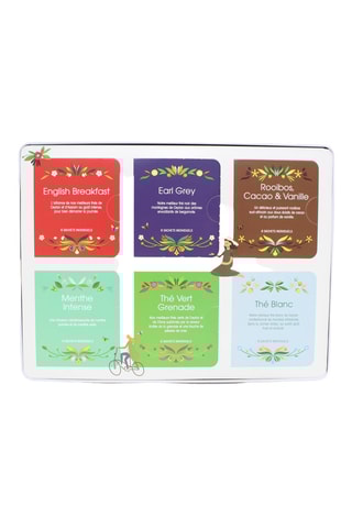 Coffret cadeau de thés et infusions luxury bio 36 sachets - 61,5 g