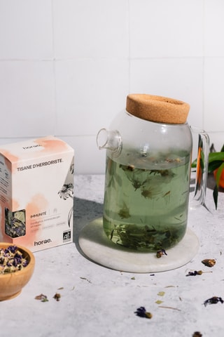 Théière en verre borosilicate - 1 l