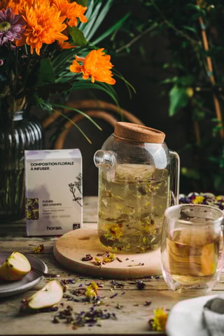 Théière en verre borosilicate - 1 l