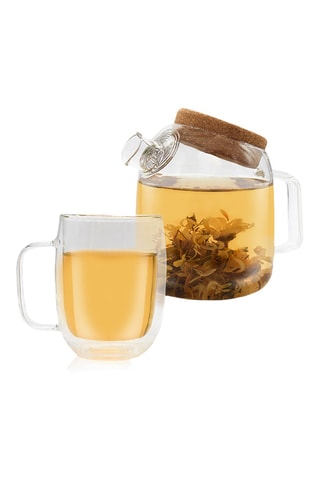 Service en verre borosilicate - 2 pièces