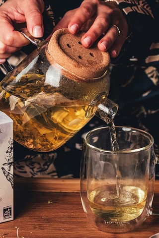 Service en verre borosilicate - 2 pièces