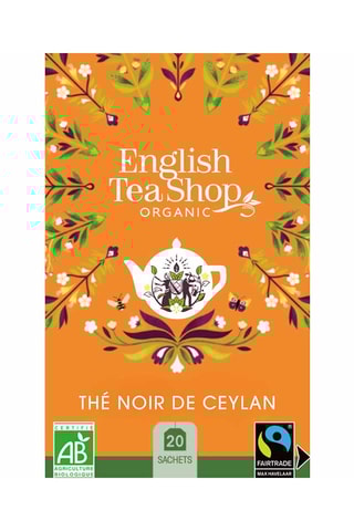 6 x Thé noir de Ceylan bio - 20 sachets