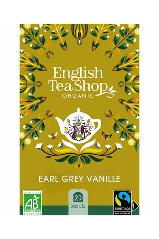 6 x Earl grey vanille bio - 20 sachets - Citron