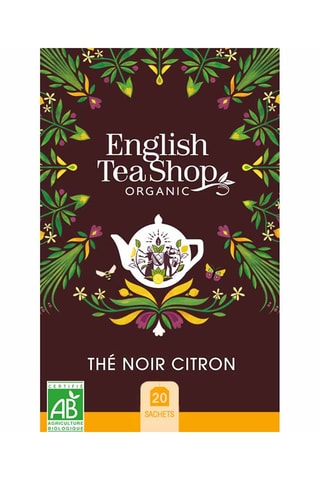 6 x Thé noir menthe bio - 20 sachets