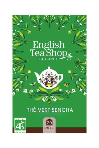 6 x Thé vert sencha bio - 20 sachets - Végétal