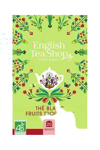 6 x Thé blanc fruits tropicaux bio - 20 sachets