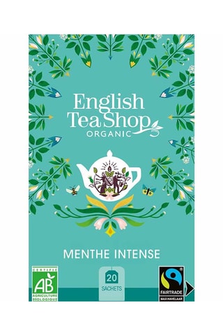 6 x Infusion menthe intense bio - 20 sachets