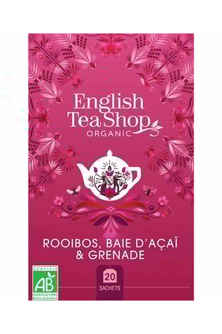 6 x Rooibos baies d’açaï & grenade bio - 20 sachets