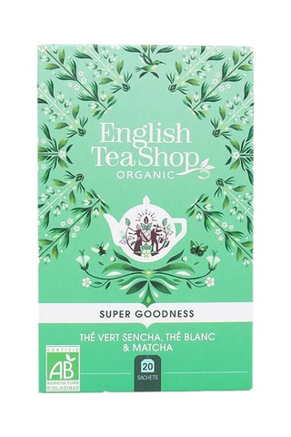6 x Thé vert sencha, thé blanc & matcha bio - 20 sachets