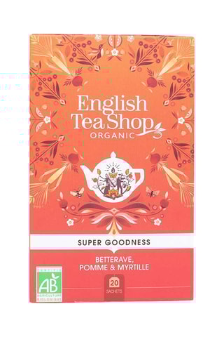 6 x Infusion betterave, pomme et myrtille bio - 20 sachets