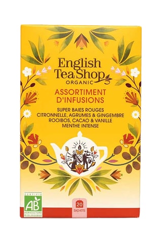 6 x Assortiment d’infusions bio 20 sachets - 45 g