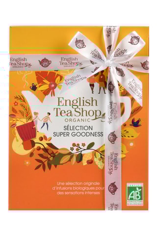 2 x Coffret cadeau de thés prismes super goodness bio - 240 g