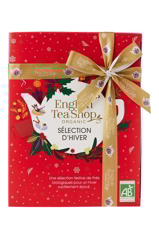 2 x Coffret prismes hiver rouge - 12 sachets 4 mélanges - 24 g