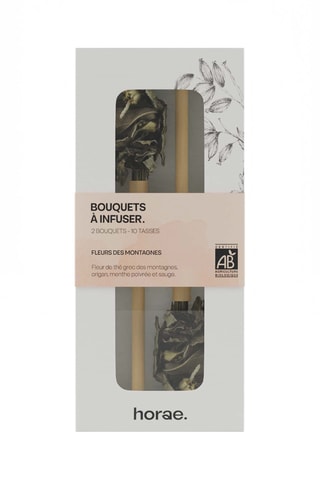 4 x Bouquet à infuser fleurs des montagnes bio - 2 x 2 bouquets