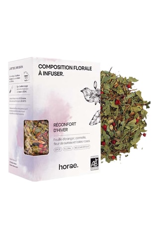 3 x Composition florale à infuser réconfort d'hiver bio - Cannelle - 60 g