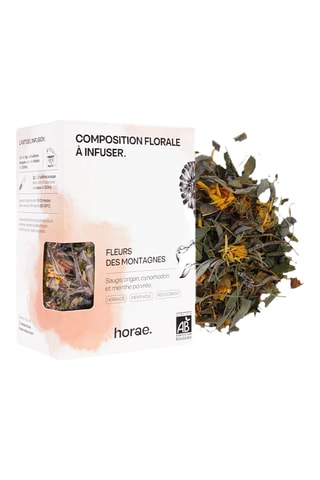 3 x Composition florale à infuser fleurs des montagnes bio - Herbacé - 60 g