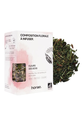 3 x Composition florale à infuser fleurs des bois bio - Boisé - 50 g