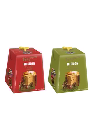 Assortiment mini panettonne poire chocolat & traditionnel