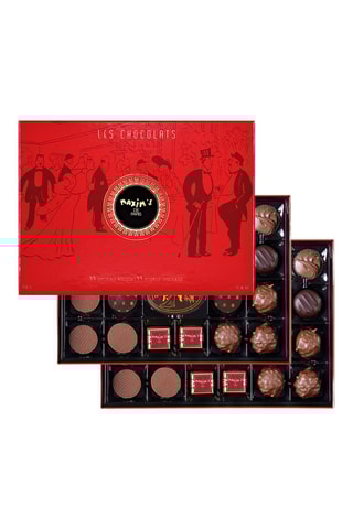 Boîte luxe 44 chocolats assortis  430 g