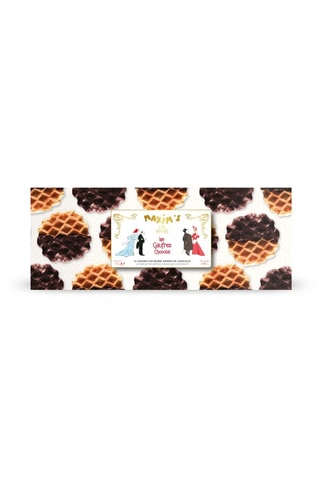 6 x 	Étui 12 gaufres au chocolat noir - 110 g