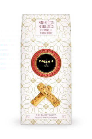 3 x Mini flûtes feuilletées Pecorino et Poivre noir - 80 g