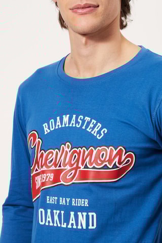 T-shirt Blauw