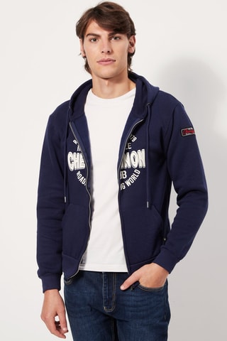 Sweater met Capuchon - Blauw