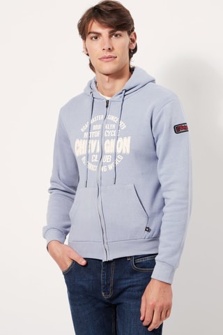 Sweater met Capuchon - Blauw