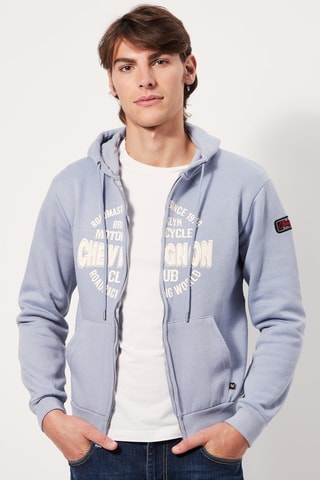 Sweater met Capuchon - Blauw