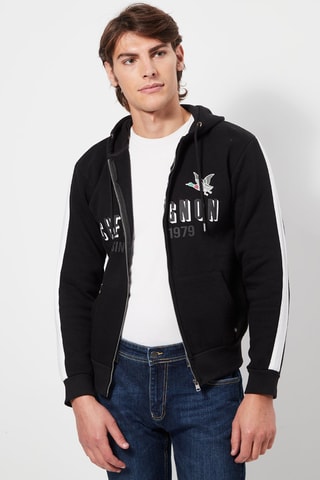 Sweater met Capuchon Zwart