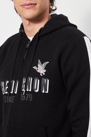 Sweater met Capuchon Zwart