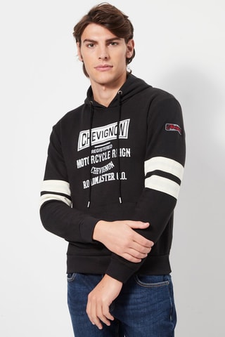 Sweater met Capuchon Zwart