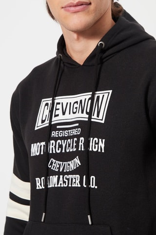 Sweater met Capuchon Zwart