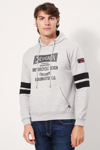 Sweater met Capuchon Grijs