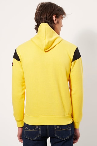 Sweater met Capuchon Geel