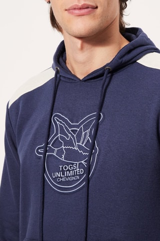 Sweater met Capuchon Marineblauw