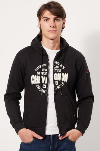 Sweater met Capuchon Zwart