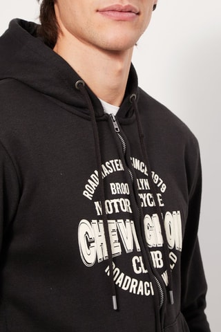 Sweater met Capuchon Zwart