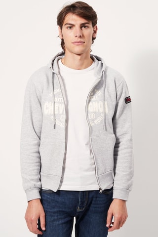 Sweater met Capuchon Grijs