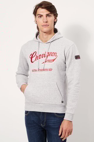 Sweater met Capuchon Grijs